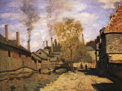 Claude Monet The Robec Stream Sweden oil painting art